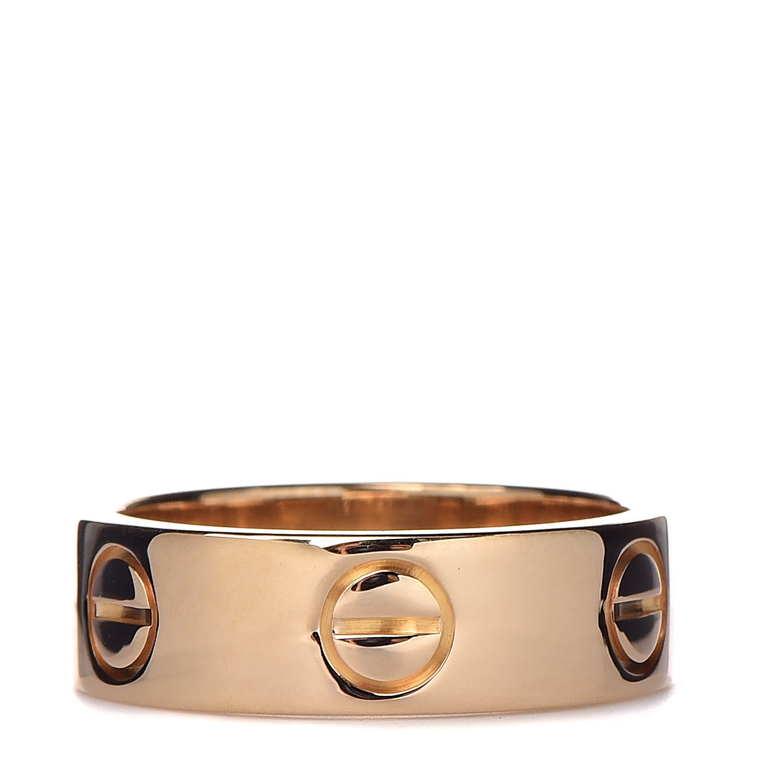 Cartier 18K Yellow Gold 5.5mm LOVE Ring 49 4.75 1 of 4