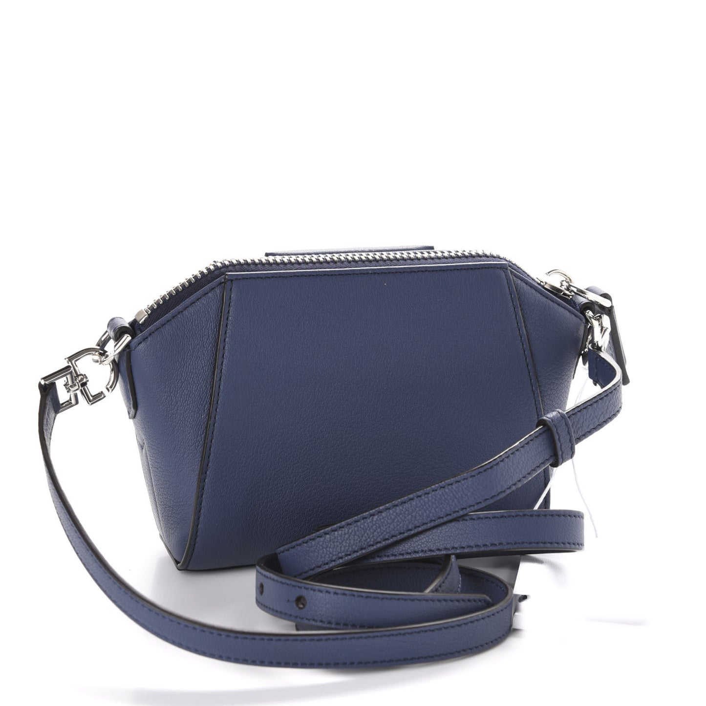 Sugar Goatskin Nano Antigona Midnight Blue