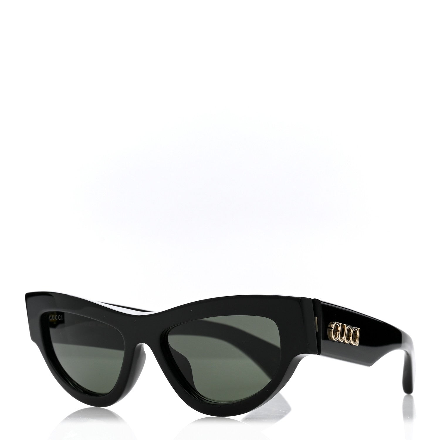 Gucci Acetate Miami Cat Eye Sunglasses GG1834S Black 1 of 8