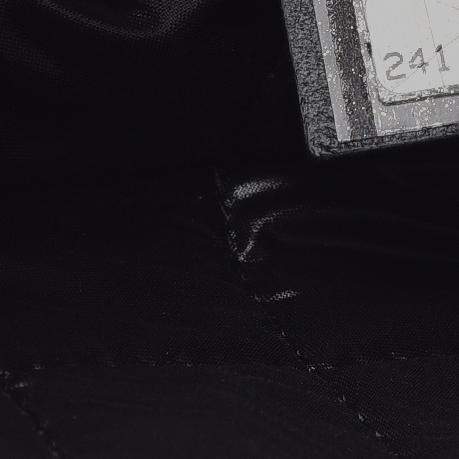 Chanel Metallic Calfskin Keyboard Pouch Black 6 of 11