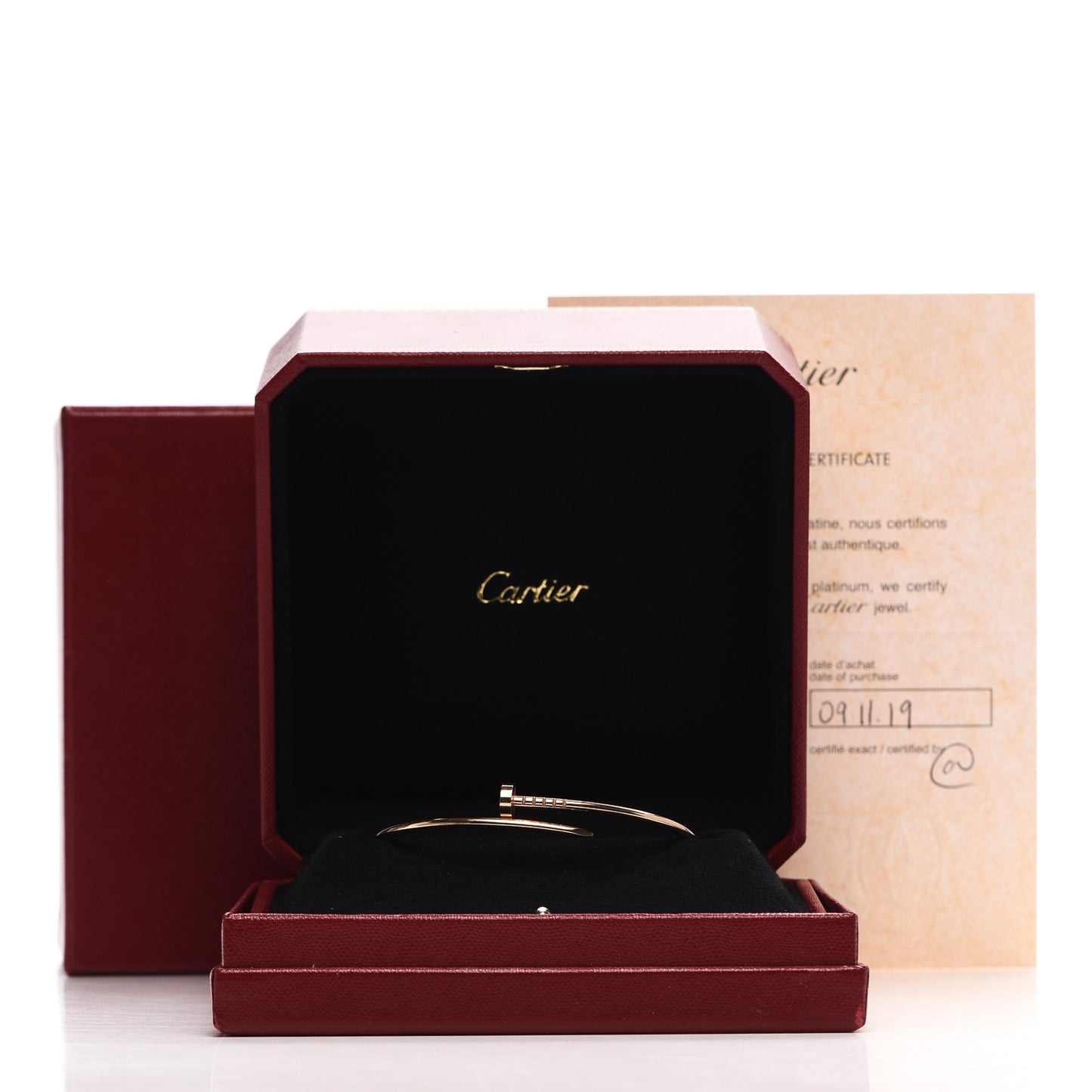 18K Pink Gold Small Juste Un Clou Bracelet 19