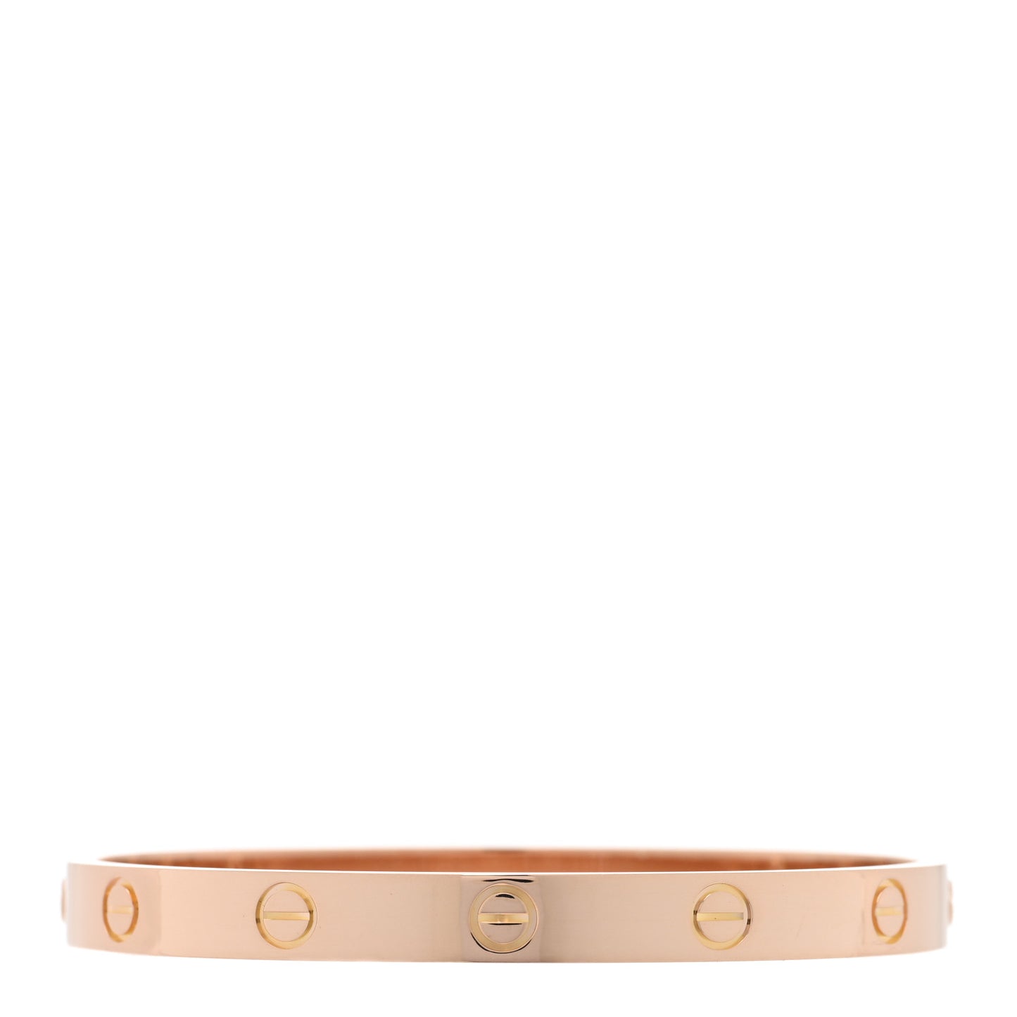 18K Pink Gold LOVE Bracelet 17
