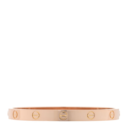 Cartier 18K Pink Gold LOVE Bracelet 17 2 of 7