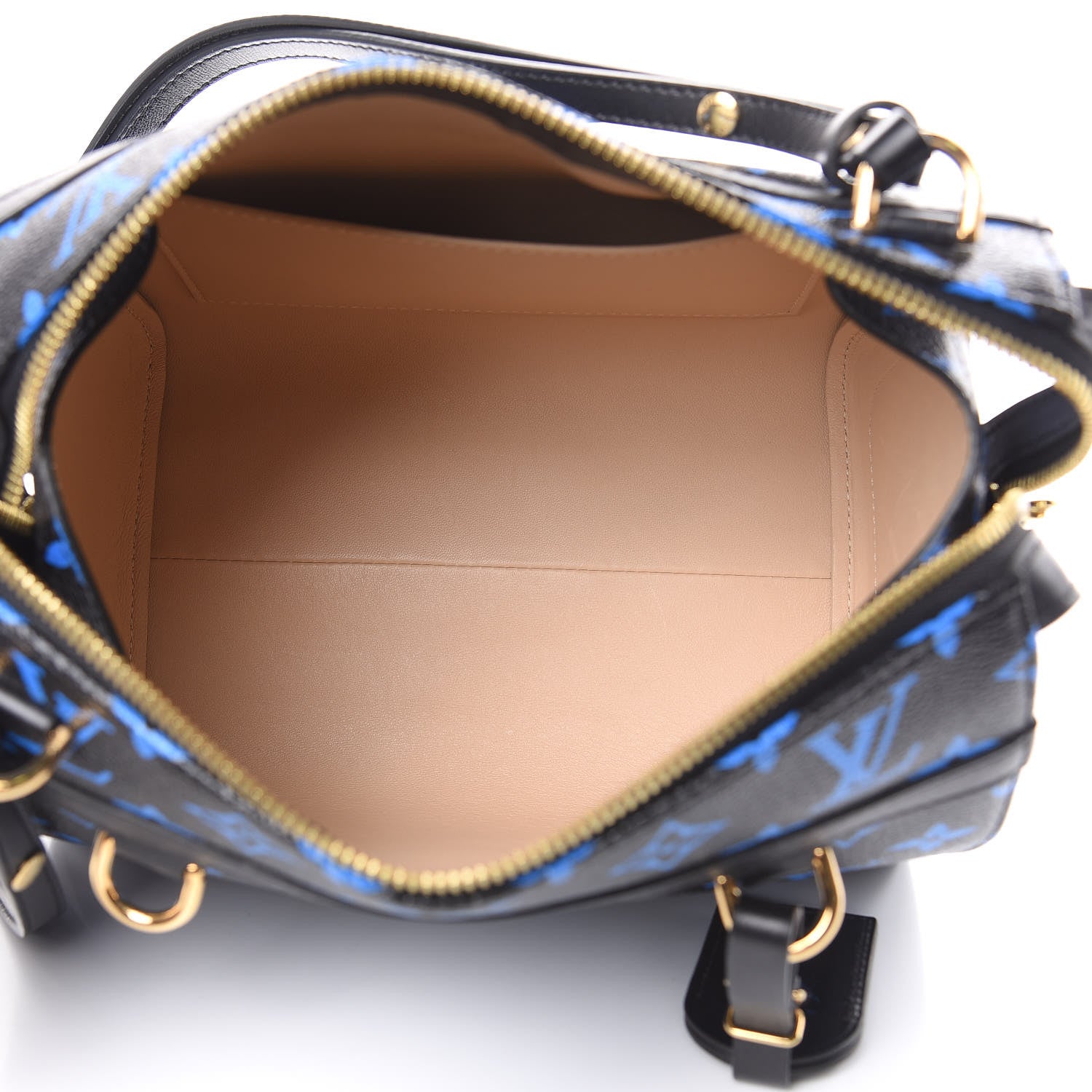 Louis Vuitton Colored Monogram Speedy Amazon PM Blue Black 5 of 8