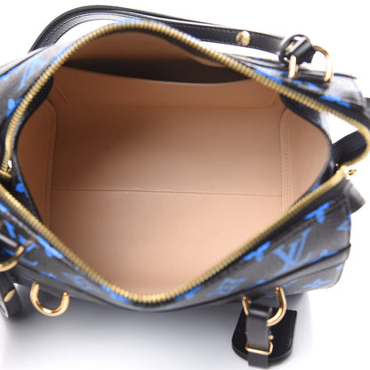 Louis Vuitton Colored Monogram Speedy Amazon PM Blue Black 5 of 8
