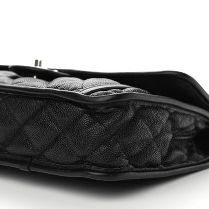 Chanel Caviar Quilted Large French Riviera Flap Black 10 of 13