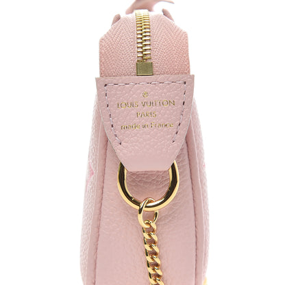 Louis Vuitton Empreinte Monogram Giant By The Pool Mini Pochette Accessories Bouton De Rose 6 of 7
