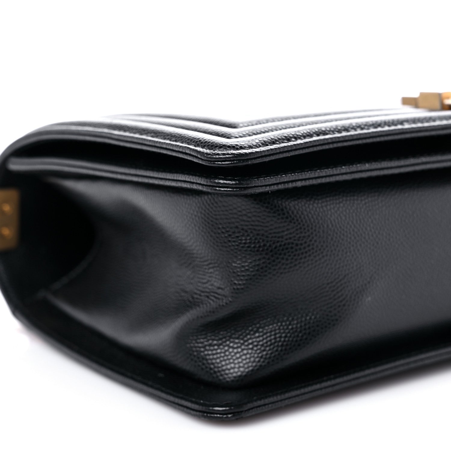 Chanel Caviar Quilted Medium Boy Flap Black 8 of 11