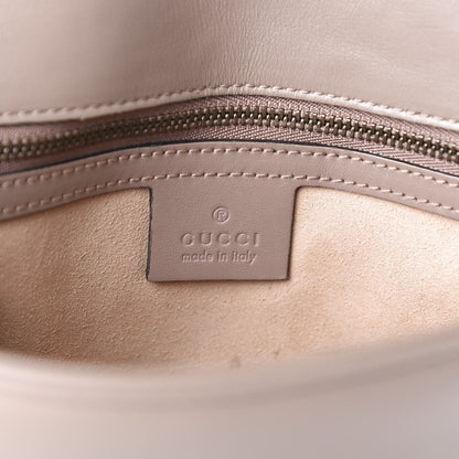 Gucci Calfskin Matelasse Small GG Marmont Shoulder Bag Porcelain Rose 7 of 10