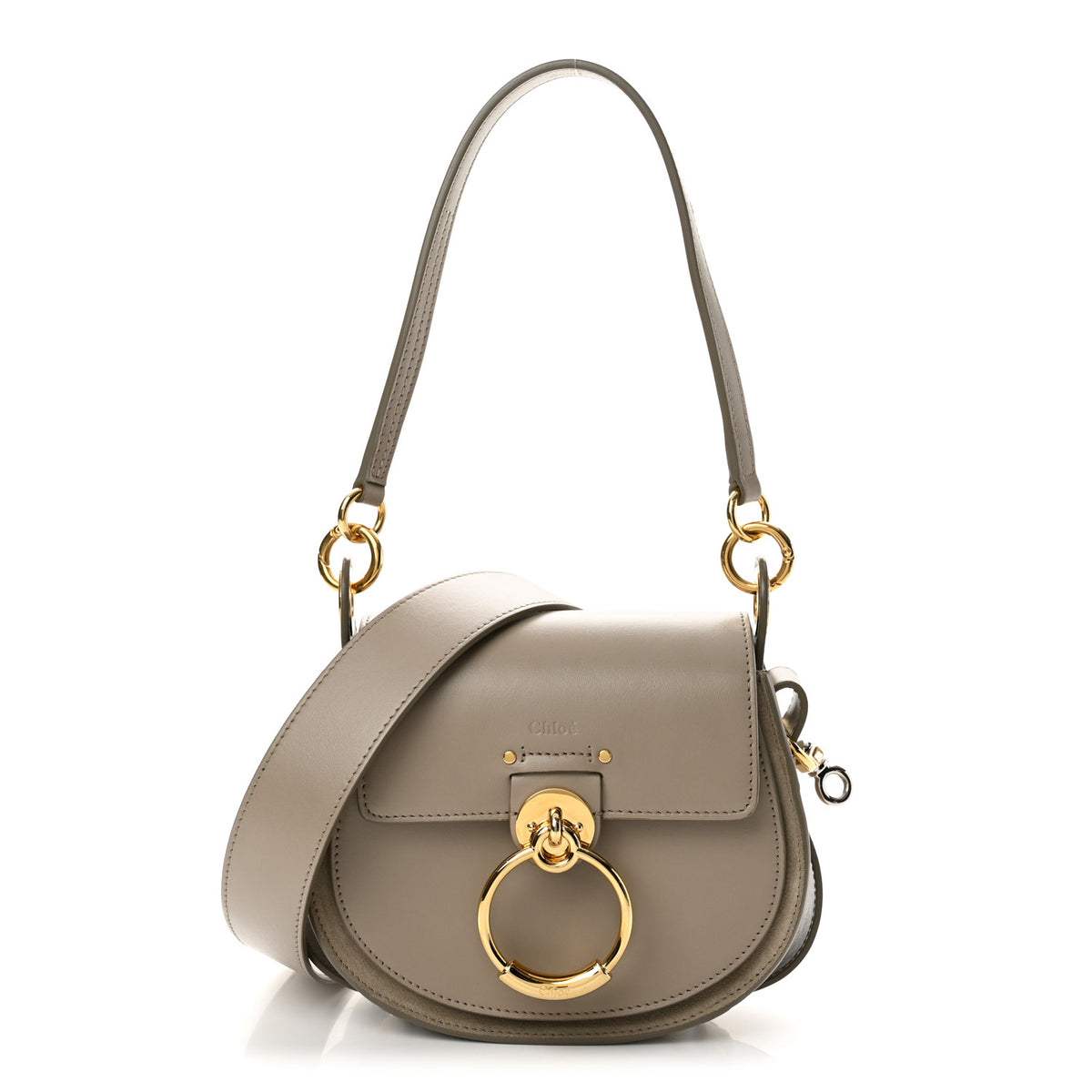 Chloe Calfskin Small Tess Bag Motty Grey 1 of 12