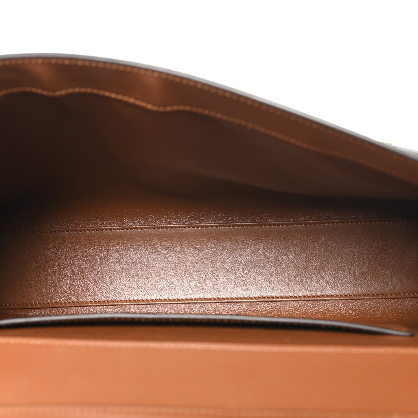 Smooth Calfskin Manhattan Shoulder Bag Brick