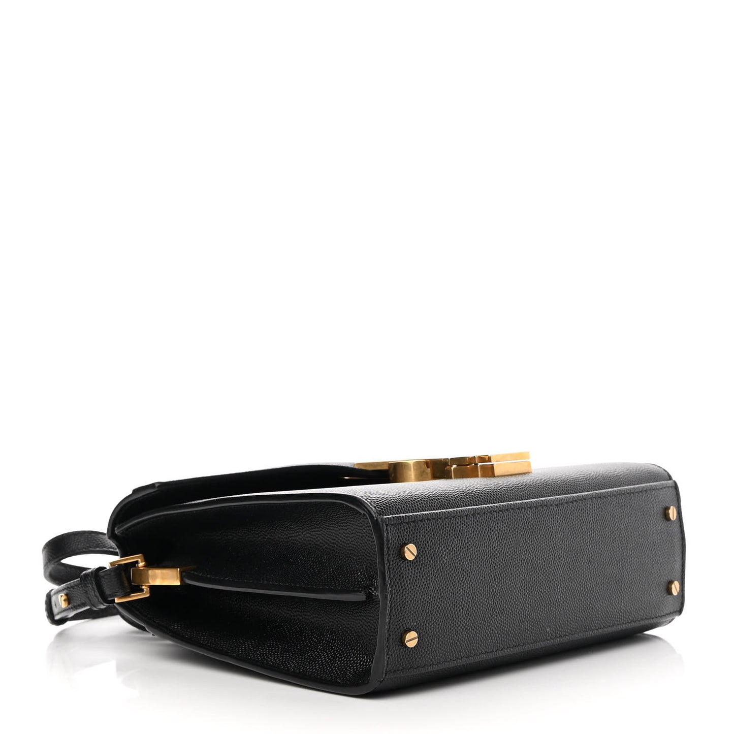 Grain de Poudre Mini Classic Monogram Cassandra Top Handle Black