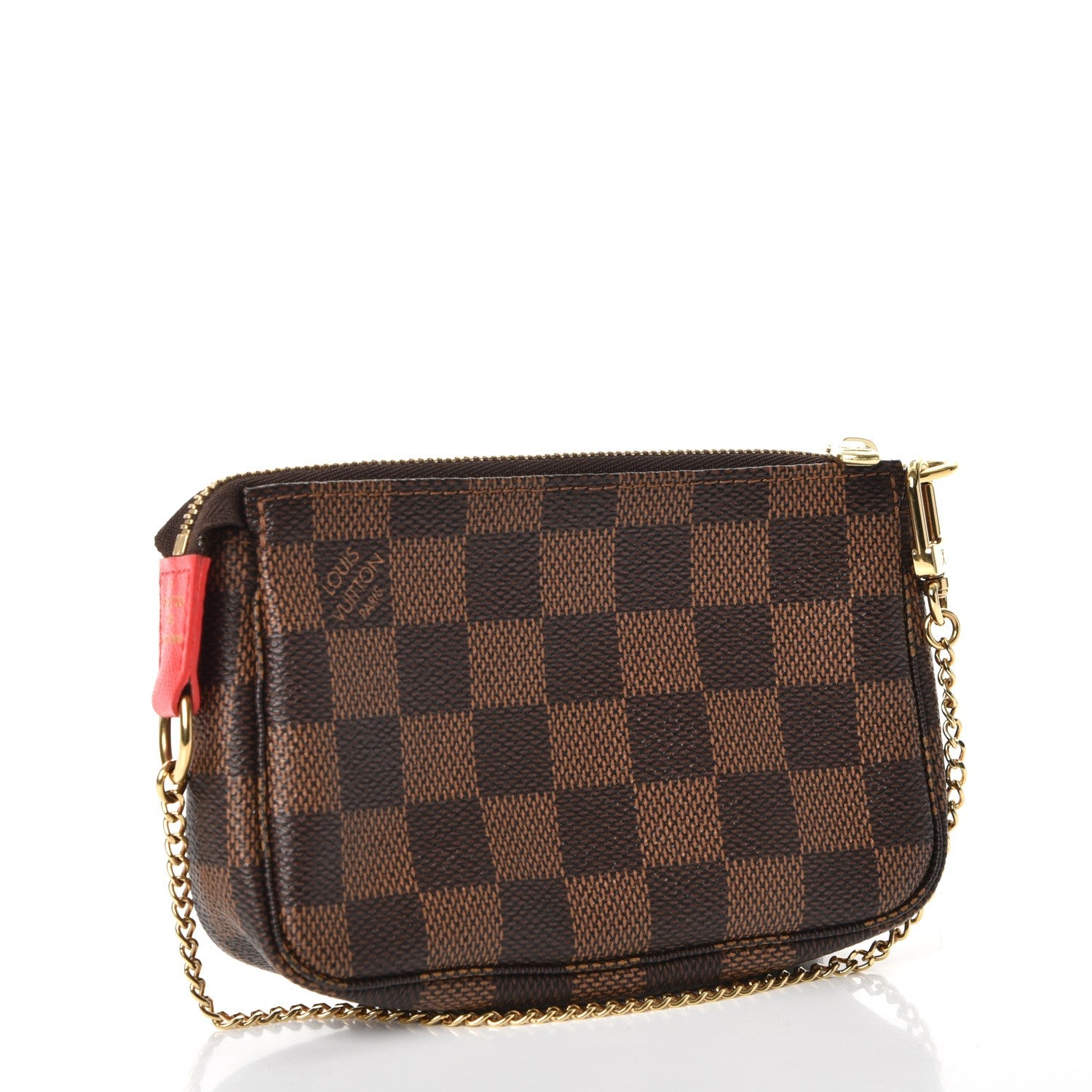 Louis Vuitton Damier Ebene 2016 Christmas Animation Mini Pochette Accessories 3 of 7
