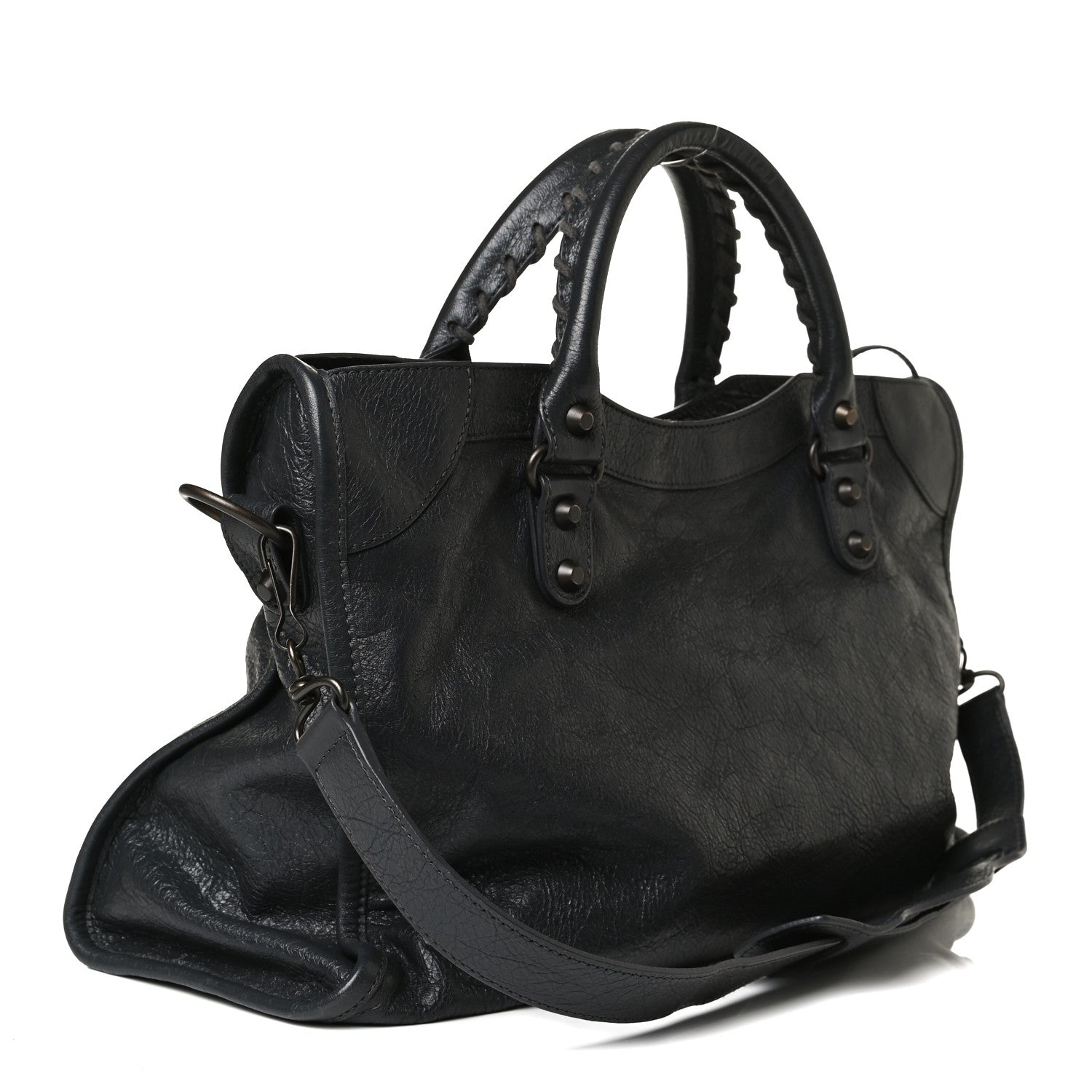 Balenciaga Agneau Classic Hardware City Gris Fossile Anthracite 3 of 16