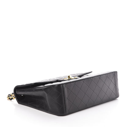 Chanel Lambskin Quilted XL Jumbo Single Flap Black 4 of 11