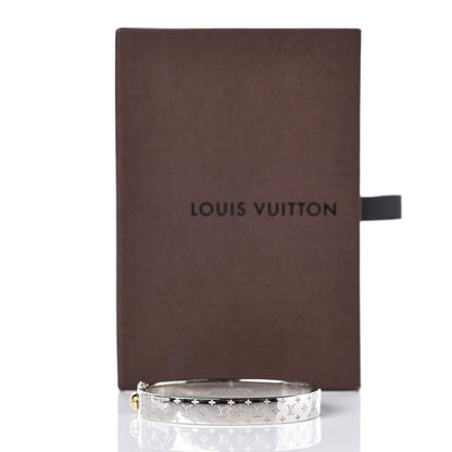 Louis Vuitton Palladium Monogram Nanogram Cuff M 7 of 7