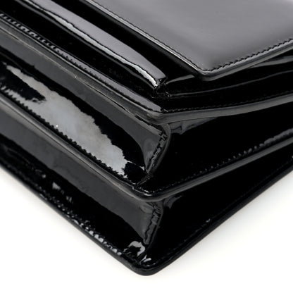 Saint Laurent Patent Small Monogram Sunset Black 10 of 10