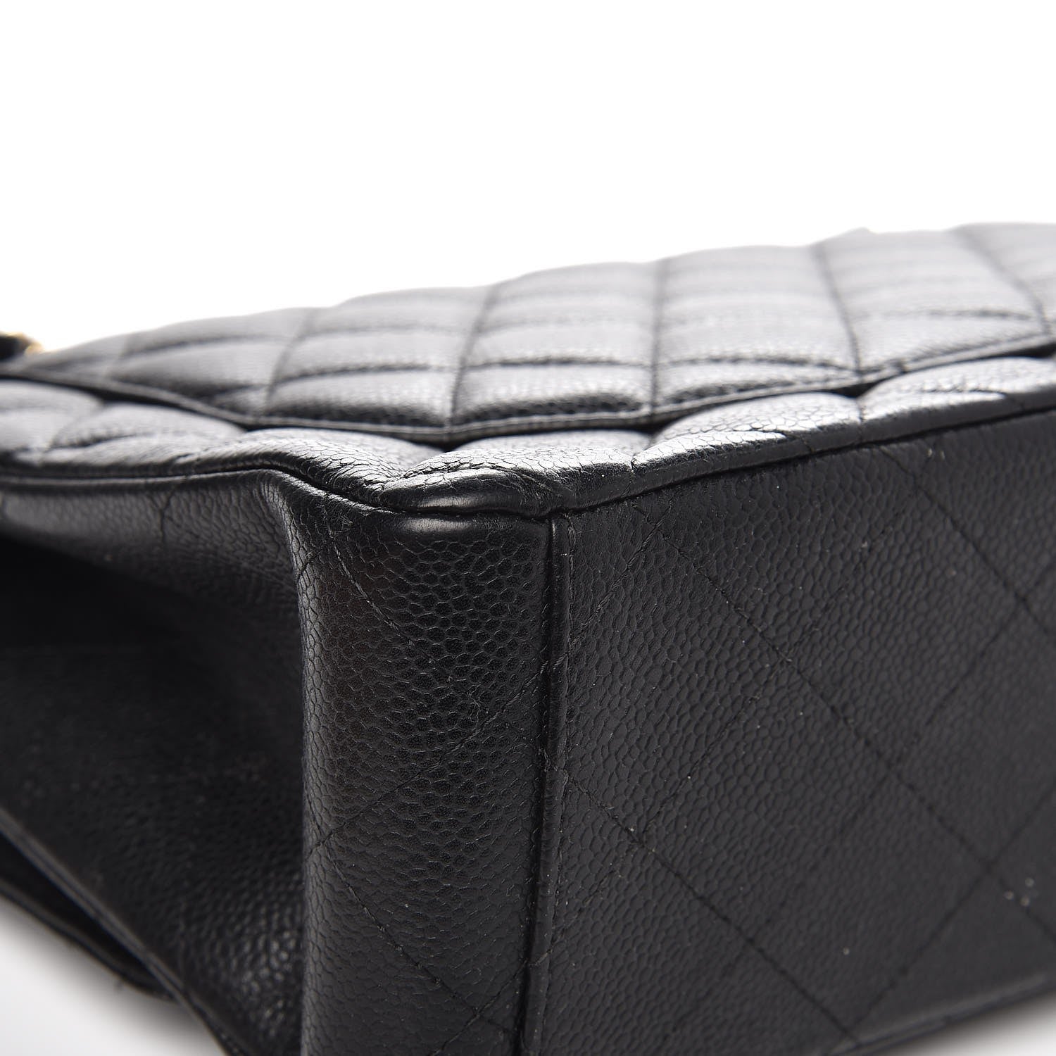 Chanel Caviar Quilted Maxi Double Flap Black 14 of 18
