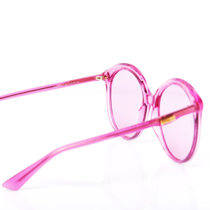 Gucci Acetate GG Sunglasses GG0257S Pink 5 of 8