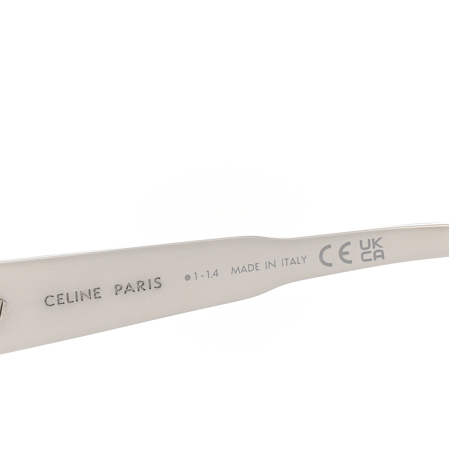 Celine Metal Triomphe 03 Sunglasses CL40281U Silver Smoke 5 of 7