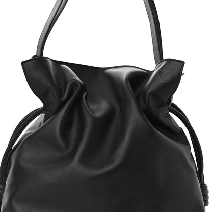 Loewe Calfskin Flamenco Knot Bag Black 7 of 9