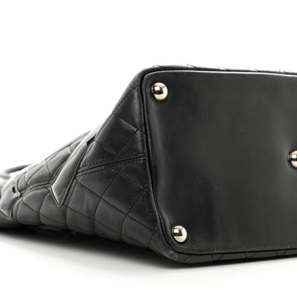 Chanel Calfskin Quilted Large Cambon Tote Black 9 of 13