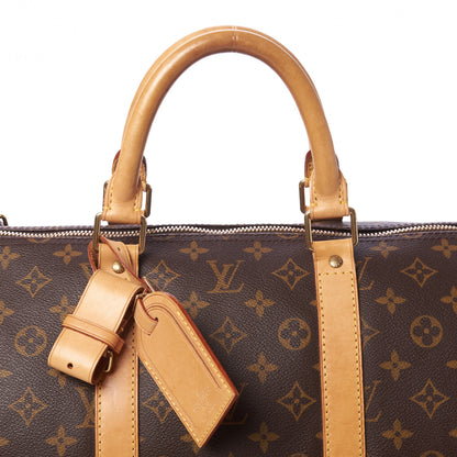 Louis Vuitton Monogram Keepall Bandouliere 55 7 of 9