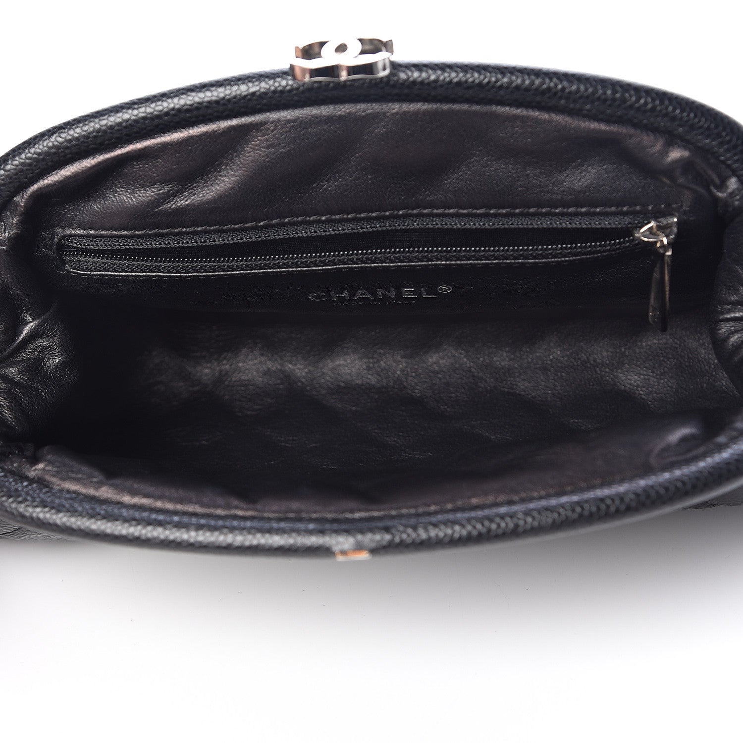 Chanel Caviar Quilted Timeless Clutch Black 5 of 9