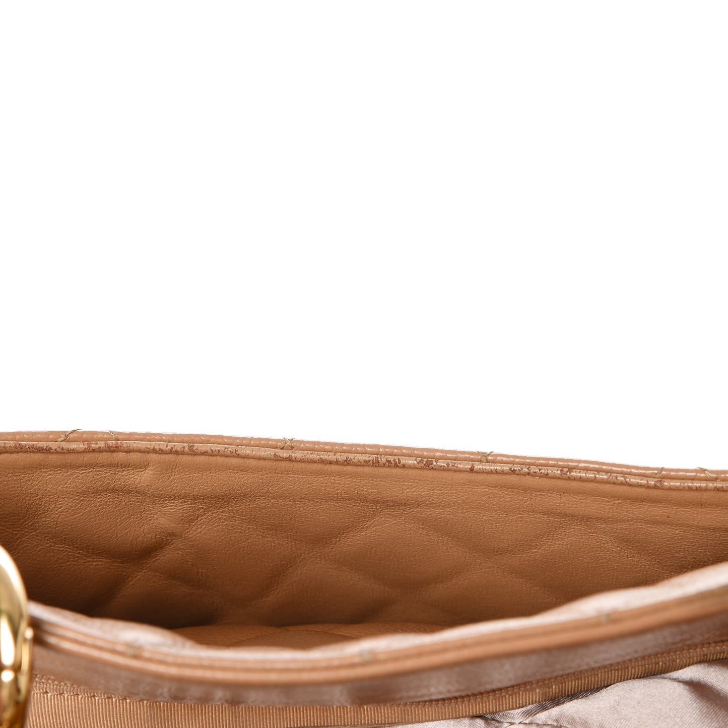 Caviar Quilted Grand Shopping Tote GST Beige