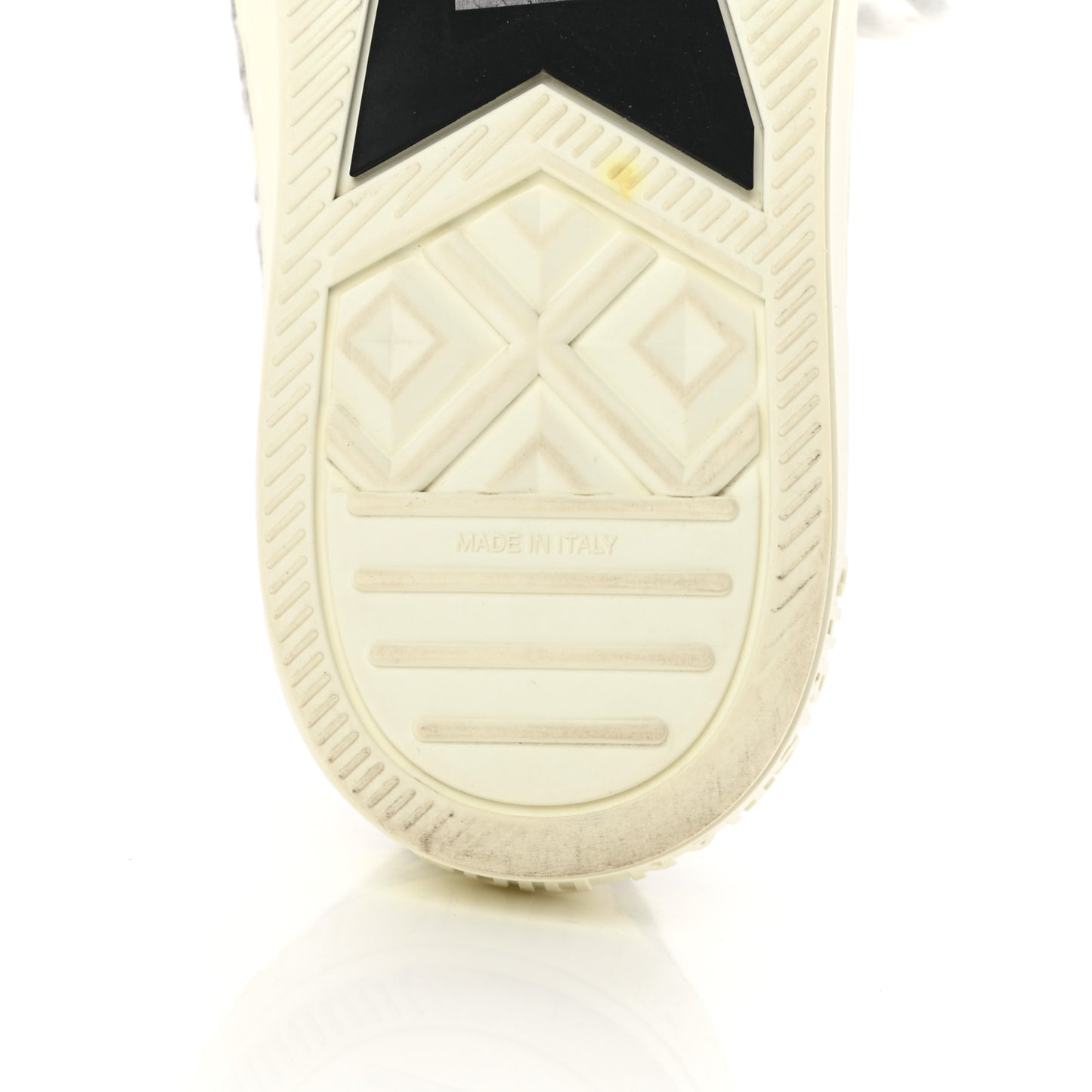 Canvas Oblique Walk'N'Dior Low Top Sneakers 38 Grey Stone