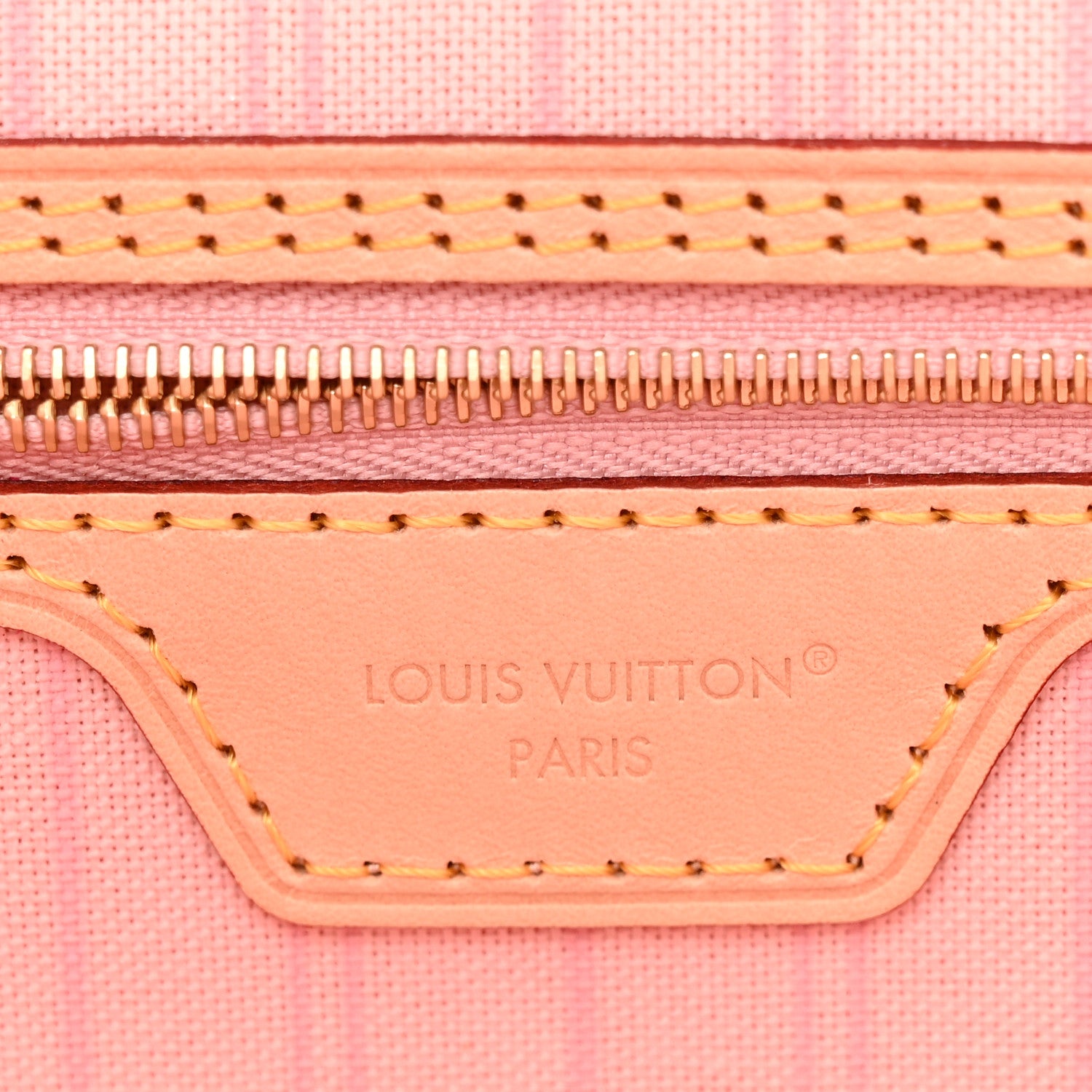 Louis Vuitton Damier Azur Neo Neverfull MM Rose Ballerine 7 of 10