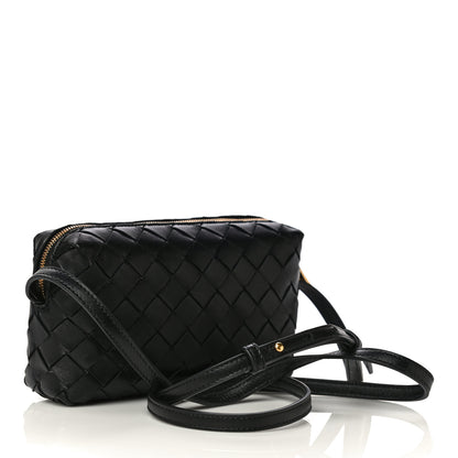 Bottega Veneta Nappa Intrecciato Mini Crossbody Black 2 of 12