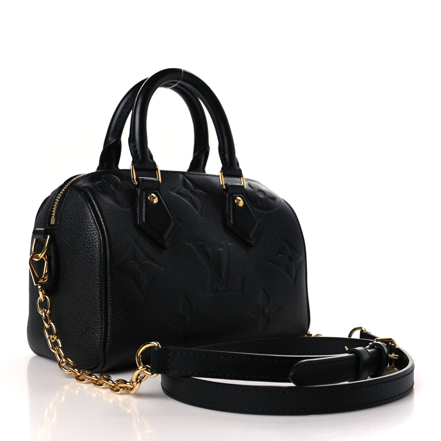 Empreinte Monogram Giant Speedy Bandouliere 20 Black