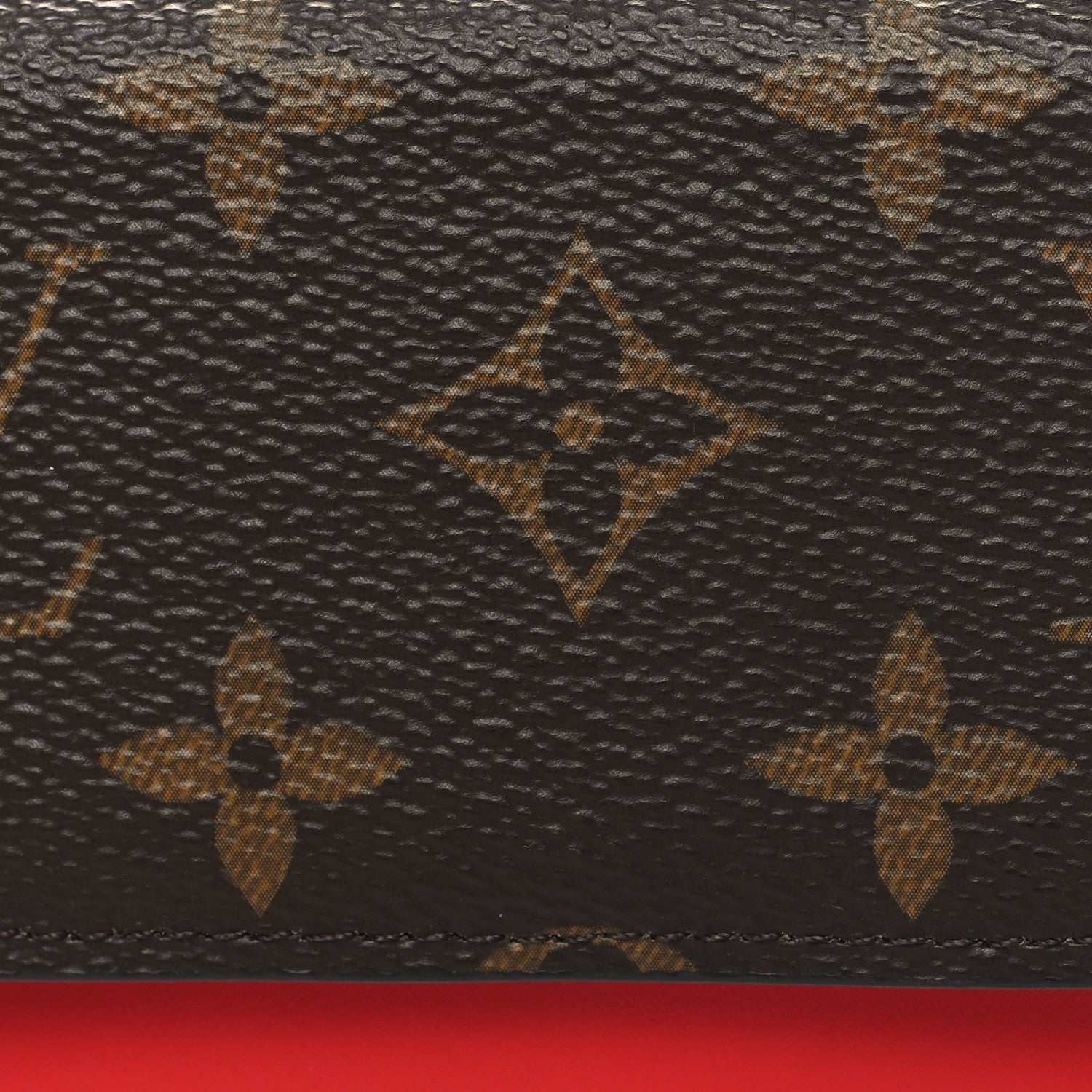 Louis Vuitton Monogram Woody Glasses Case Rouge 7 of 11