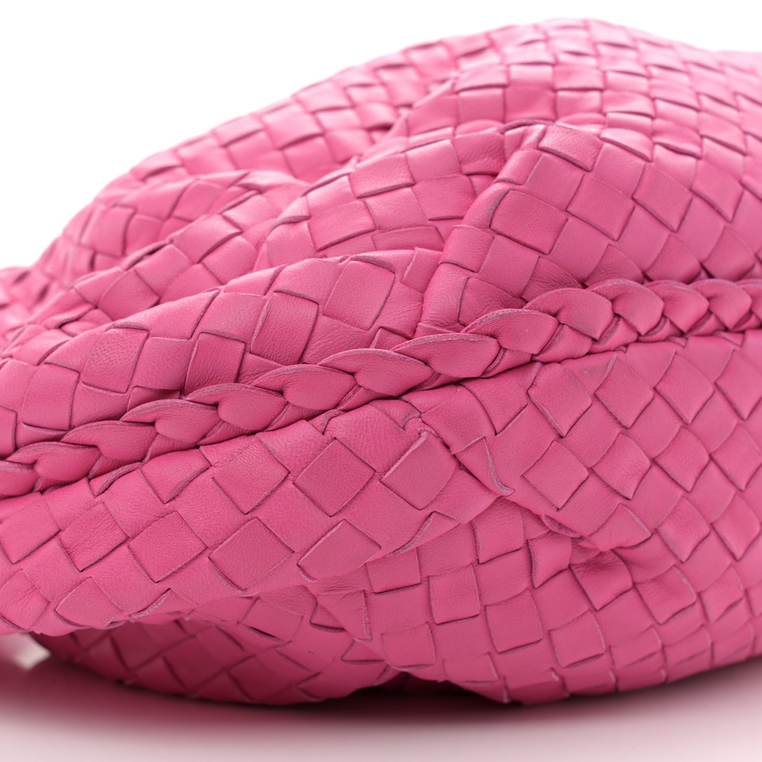 Bottega Veneta Nappa Intrecciato Small Veneta Hobo Fuchsia 9 of 13