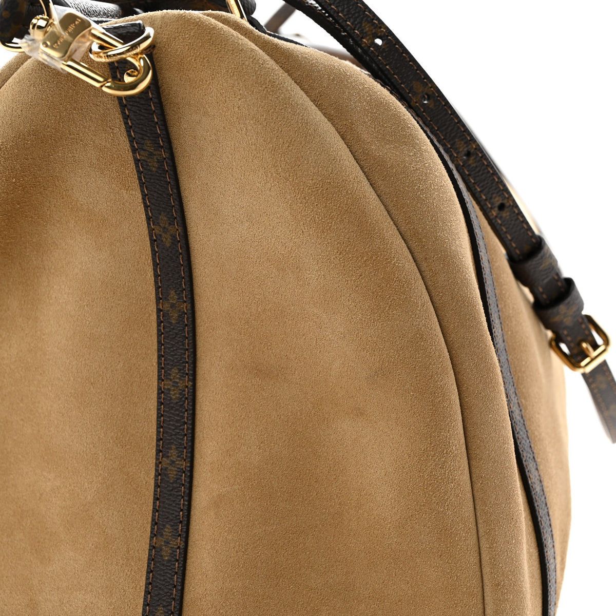 Louis Vuitton Suede Monogram Express GM Hazelnut 9 of 9