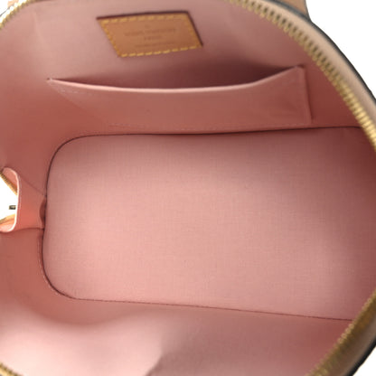 Louis Vuitton Vernis Rayures Alma BB Dune 5 of 8