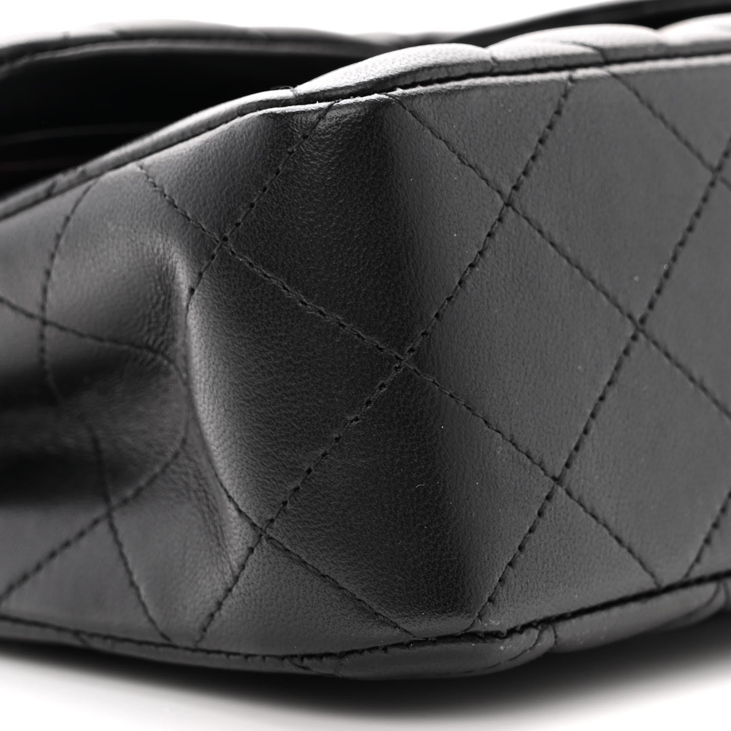 Chanel Lambskin Quilted Small Double Flap Black 9 of 12
