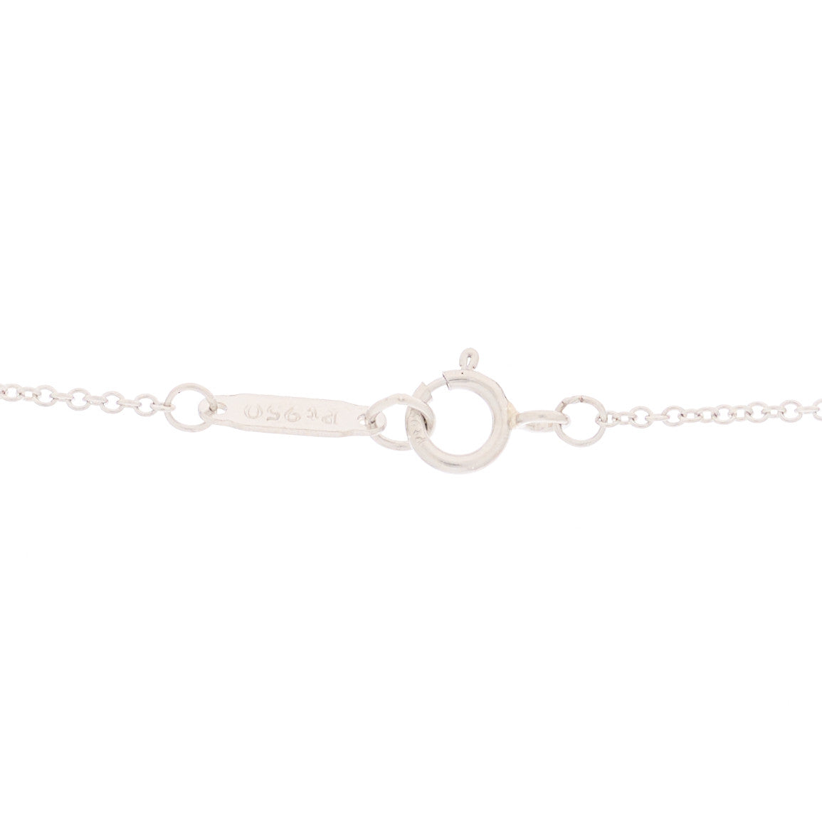 Platinum Diamond Large Cross Pendant Necklace