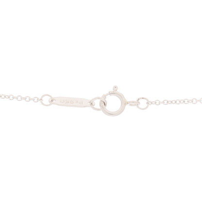 Tiffany Platinum Diamond Large Cross Pendant Necklace 5 of 6