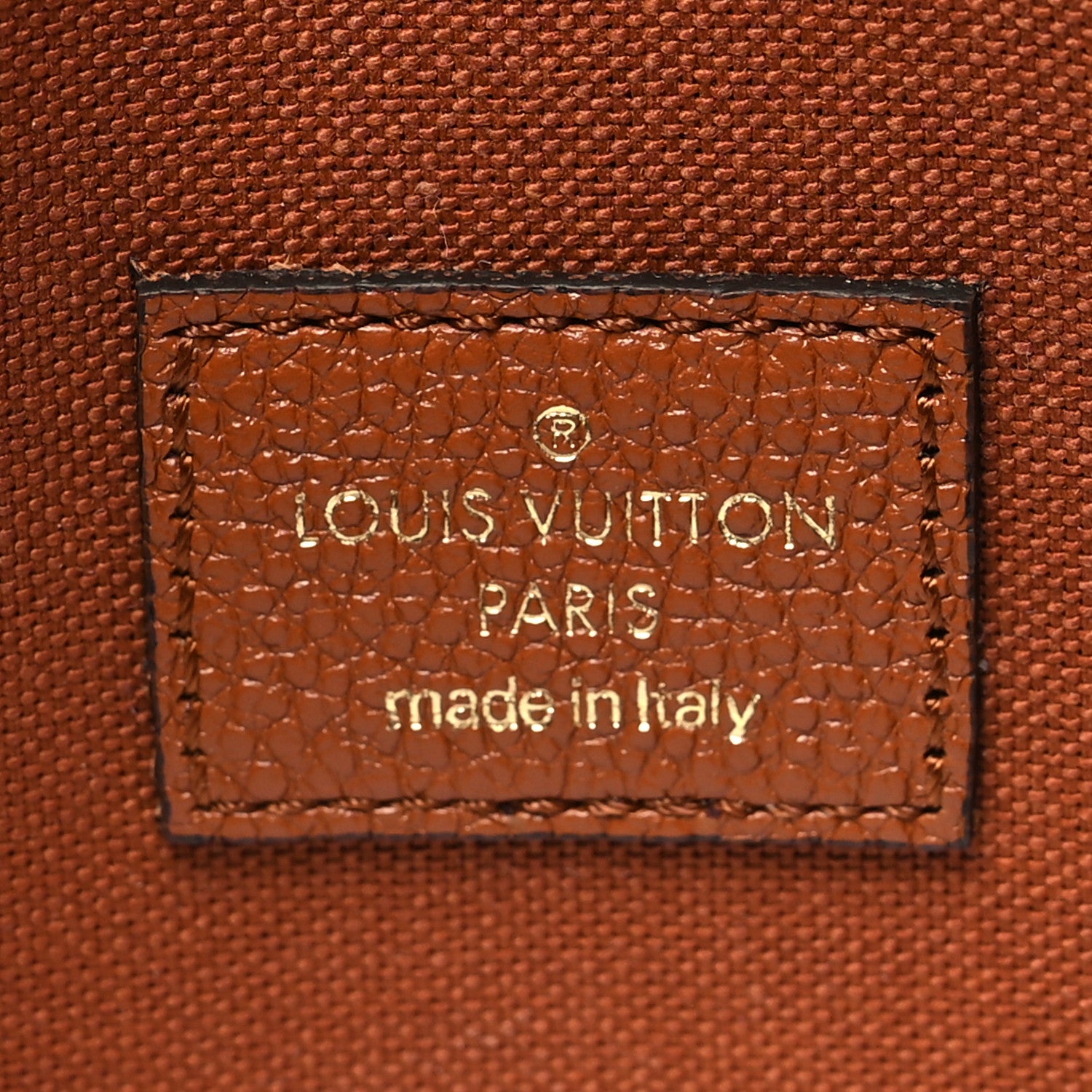 Louis Vuitton Empreinte Pochette Felicie Chain Wallet Cognac 9 of 14