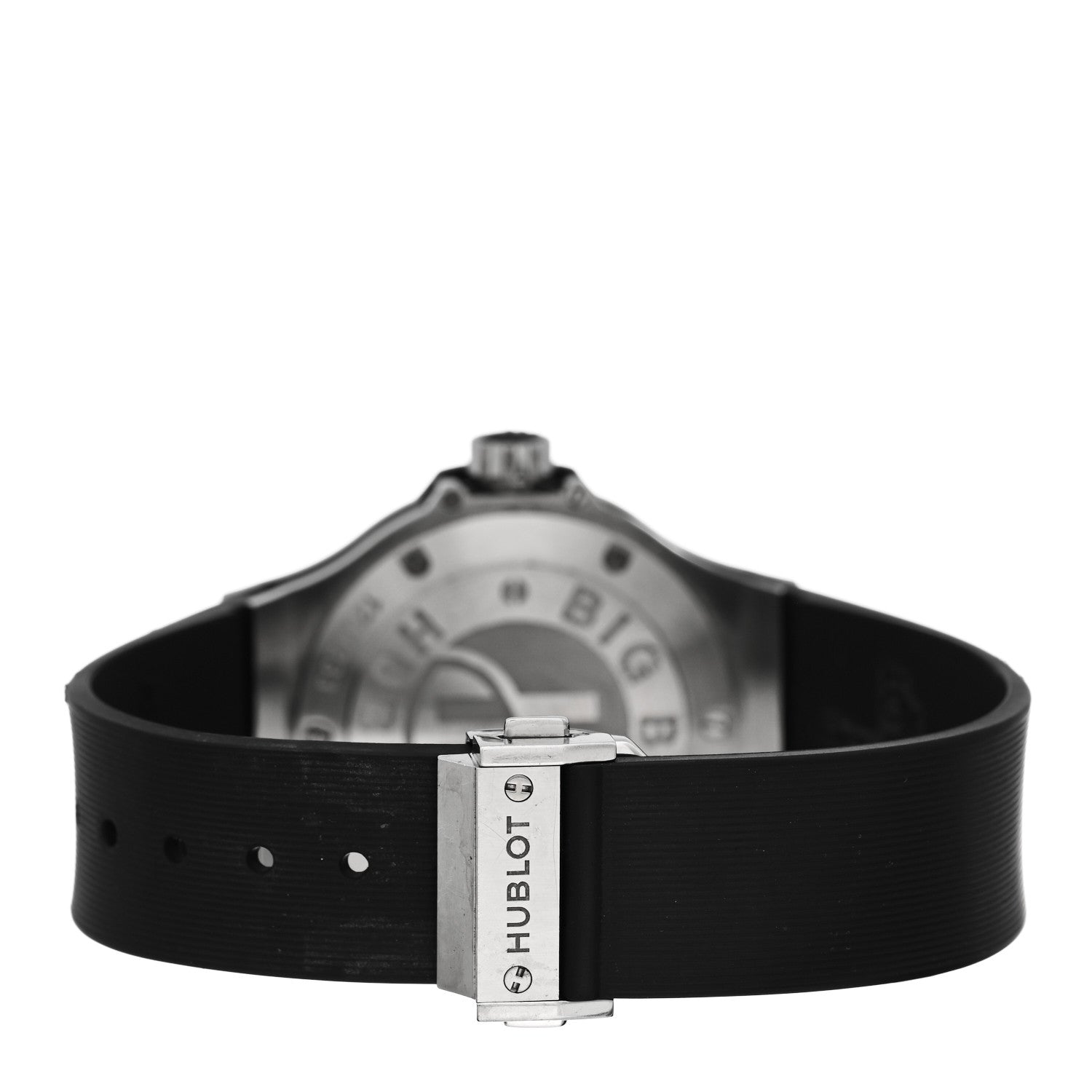 Hublot Stainless Steel Rubber Diamond Pave Bezel 38mm Big Bang Quartz Watch Black 361.SX.1270.RX.1104 3 of 5