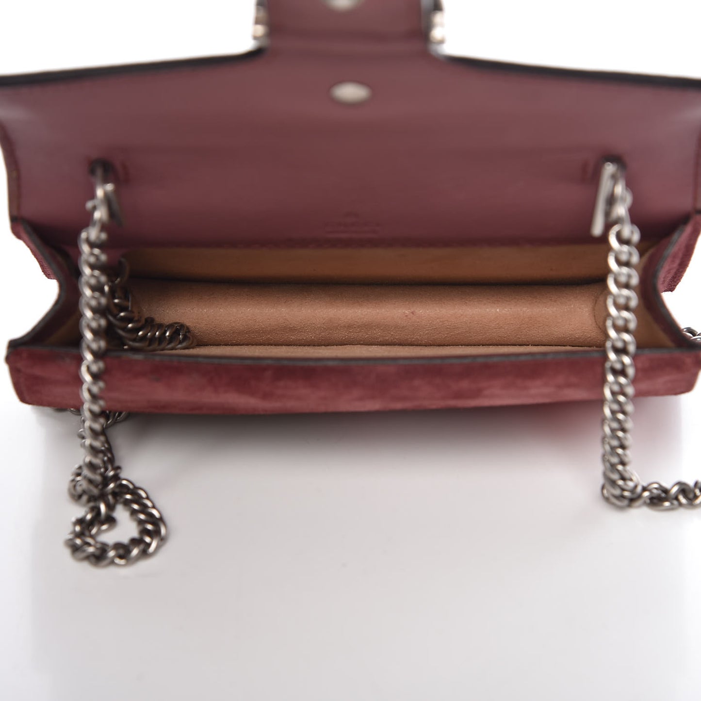 GG Supreme Monogram Blooms Super Mini Dionysus Shoulder Bag Beige Multicolor Dry Rose
