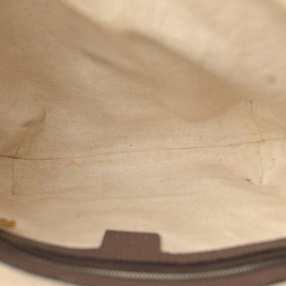 Gucci GG Supreme Monogram Web Small Ophidia Half Moon Hobo Brown 5 of 14