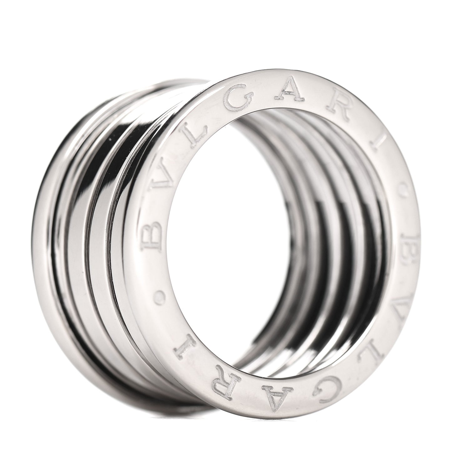 18K White Gold B.Zero1 Five-Band Ring 53 6.25