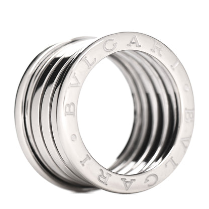 Bulgari 18K White Gold B.Zero1 Five-Band Ring 53 6.25 4 of 6