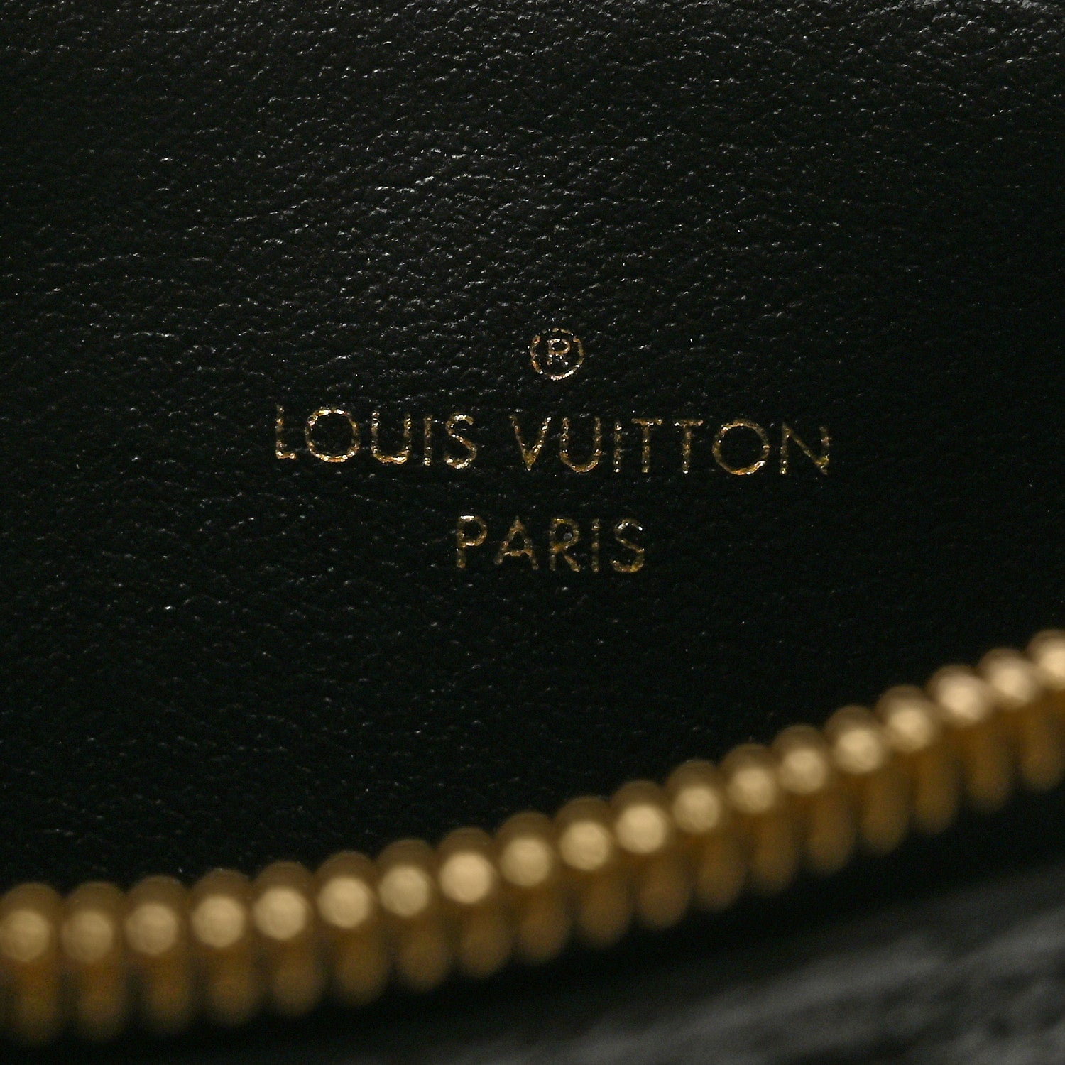 Louis Vuitton Empreinte Felicie Chain Wallet Zippered Insert Black 6 of 6