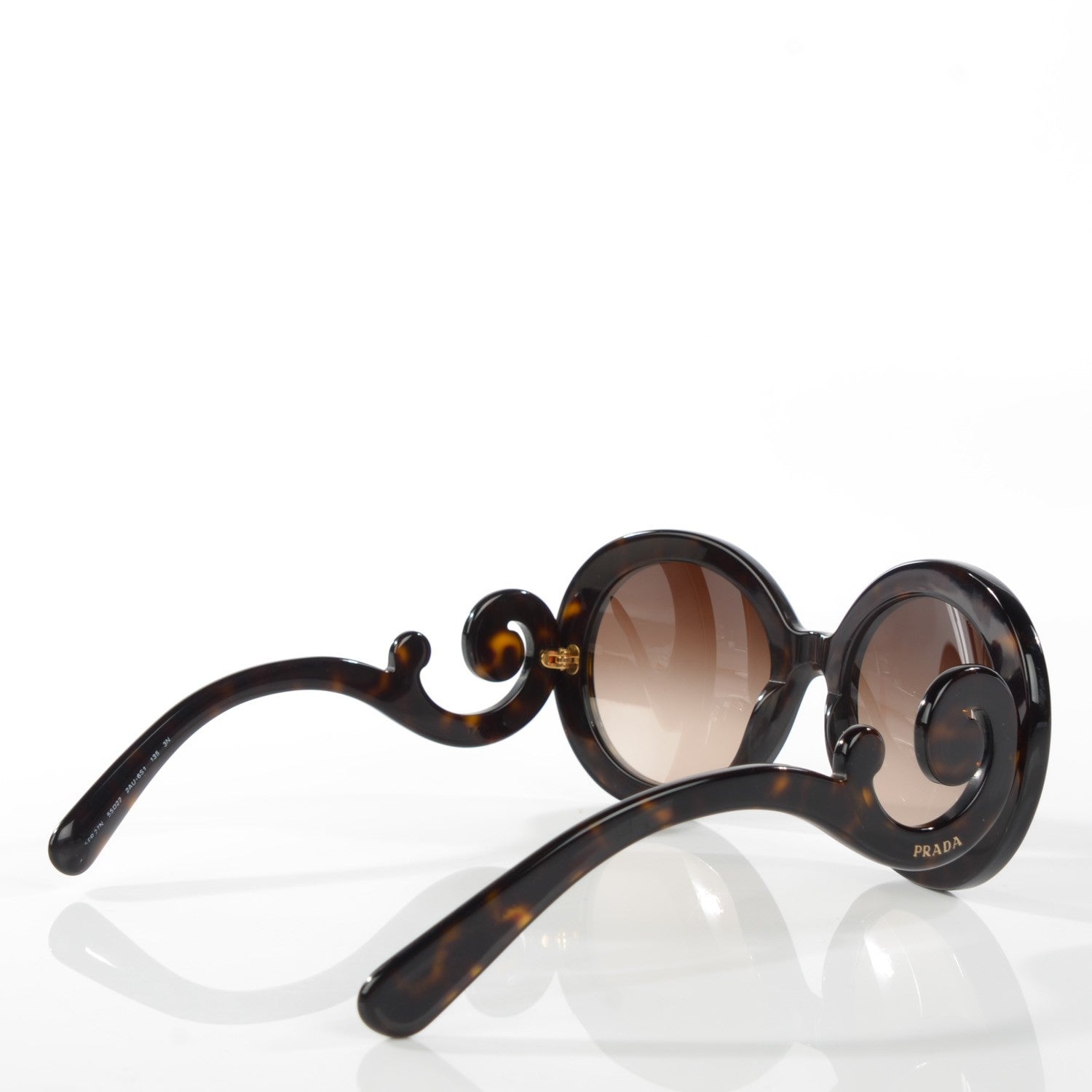 Prada Baroque Sunglasses SPR 27N Tortoise 2 of 7