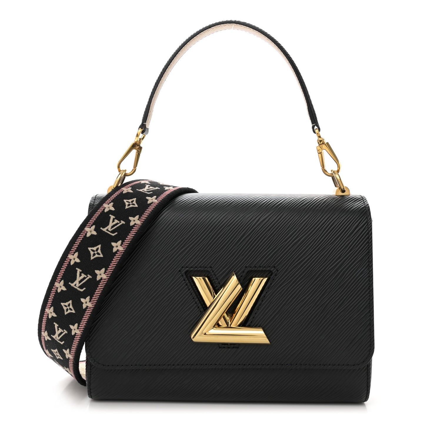 Epi Monogram Flower Twist Black