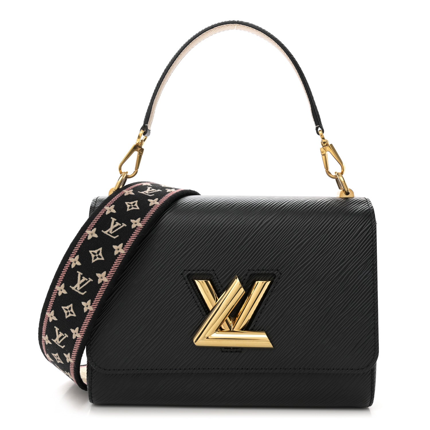 Louis Vuitton Epi Monogram Flower Twist Black 1 of 13